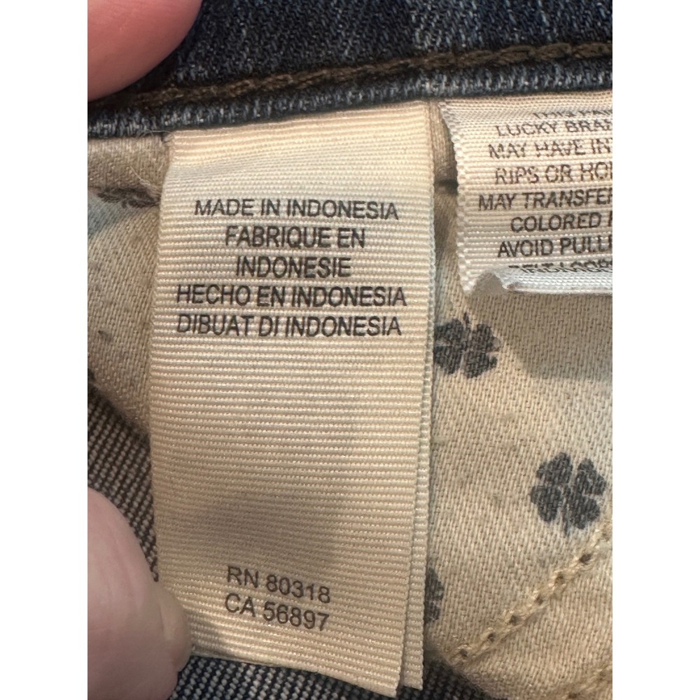 Lucky Brand Sofia Boot Jeans Womens 8/29 Medium Wash Blue Denim Mid Rise Bootcut - Picture 5 of 10